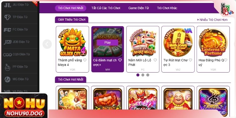 Các dạng slot game nổi bật nhất